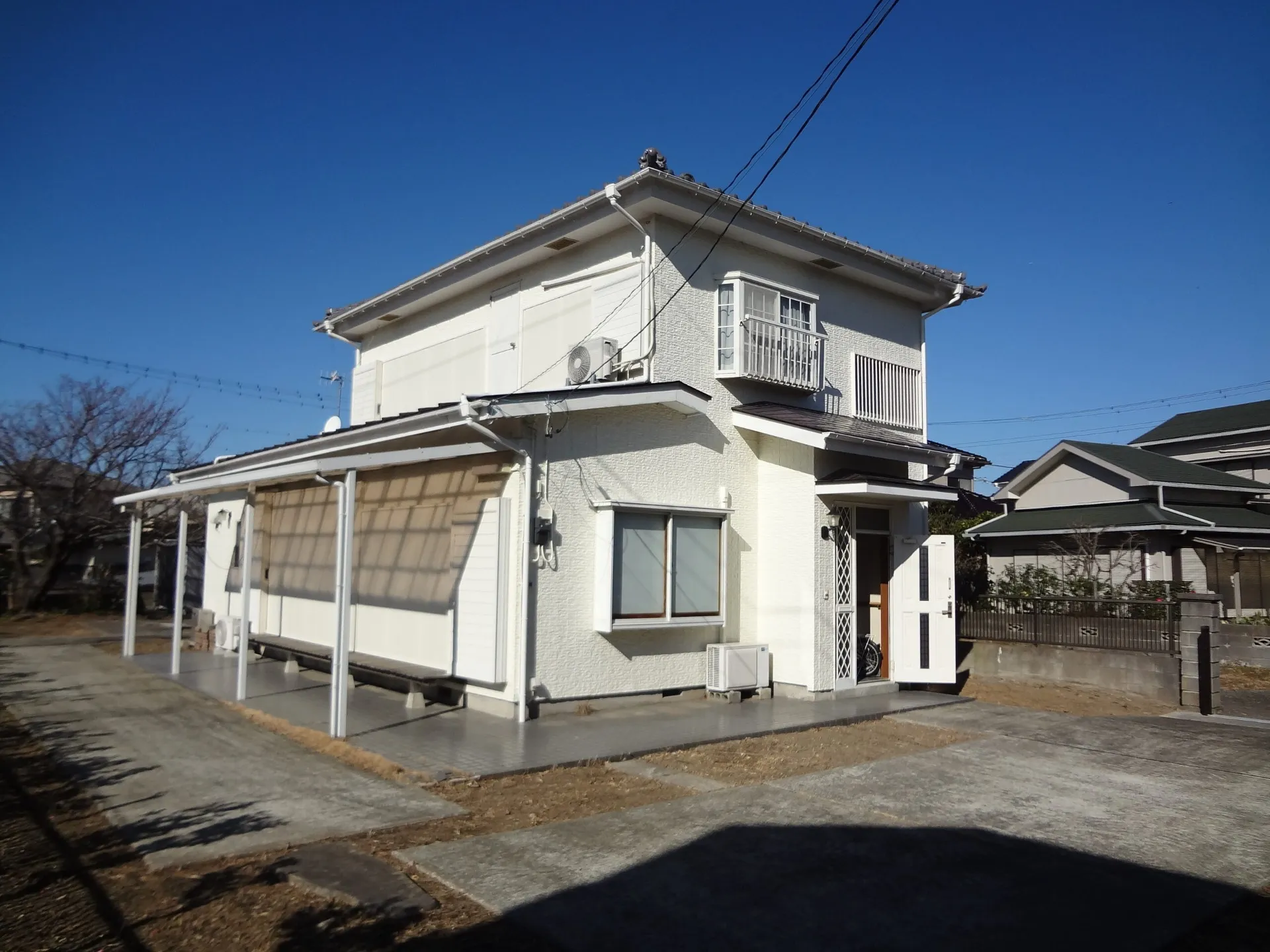 広々！！敷地は138坪！植木や家庭菜園も。