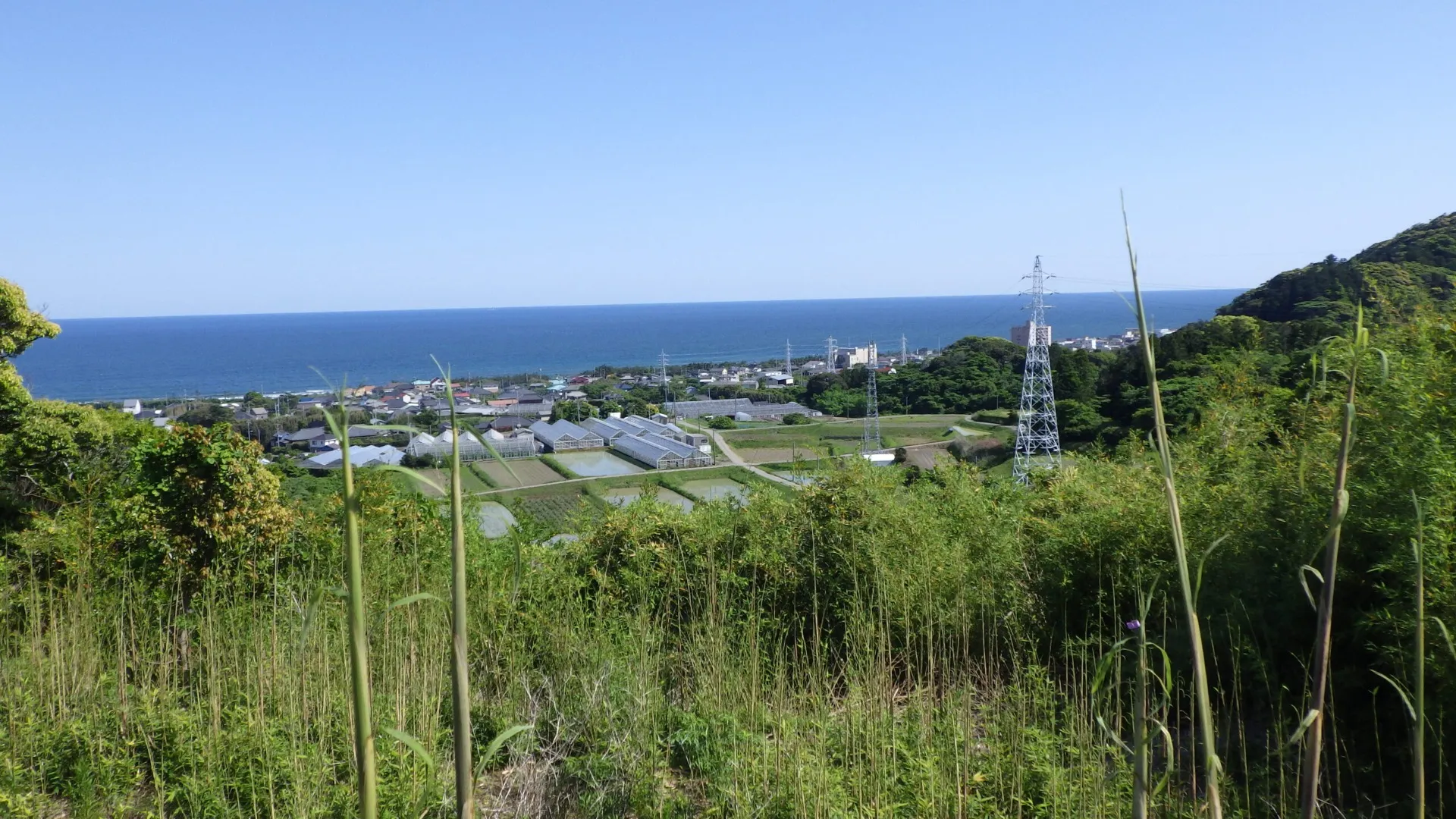 太平洋一望の別荘地。